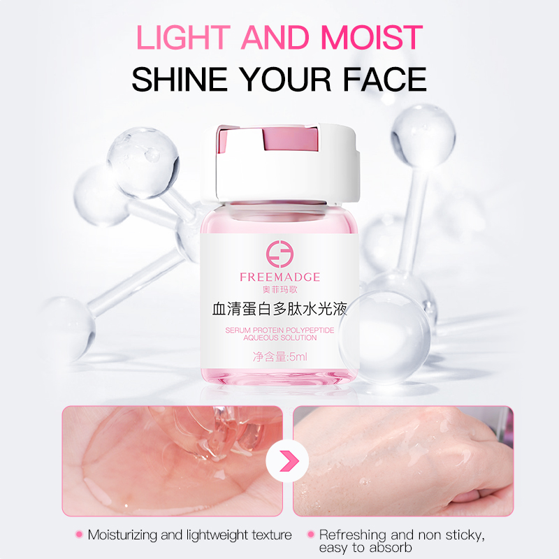 Ophiomagic serum protein polypeptide hydrating fluid for all skin types, brighten skin tone, Reducing hyperpigmentation for Men and Women