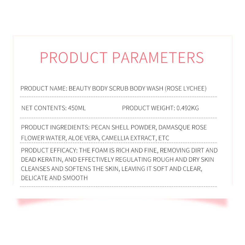 plant grow Plant Grown Beauty Scrub Shower Gel to Clean  skin  for Men and Women