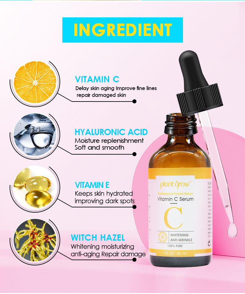 Plant Grow Vitamin C Serum VC Essence Oil