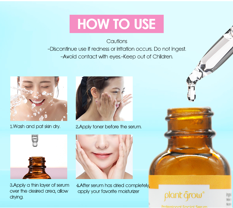 Plant Grow Vitamin C Serum VC Essence Oil