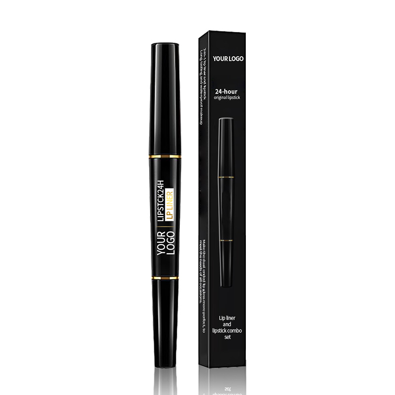 Light Mauve Red Matte Lip Liner and Lipstick Combo Set Kit for Women(pic5)