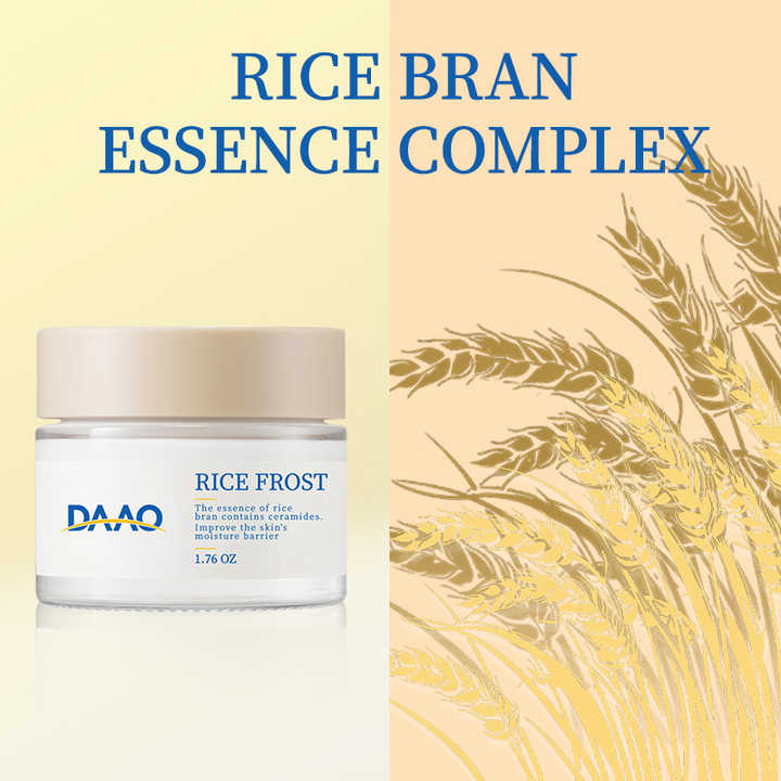 Wholesale Rice Bran Cream With Ceramide Essence for Moisturizing Smoothing Skin Barrier Skin Tone