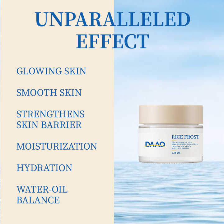 Wholesale Rice Bran Cream With Ceramide Essence for Moisturizing Smoothing Skin Barrier Skin Tone