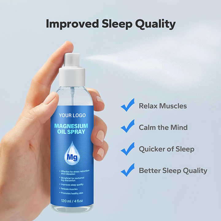 Private Label High Quality Body Care Magnesium Mist Muscle Relaxation Hydrating Magnesium Mist Spray