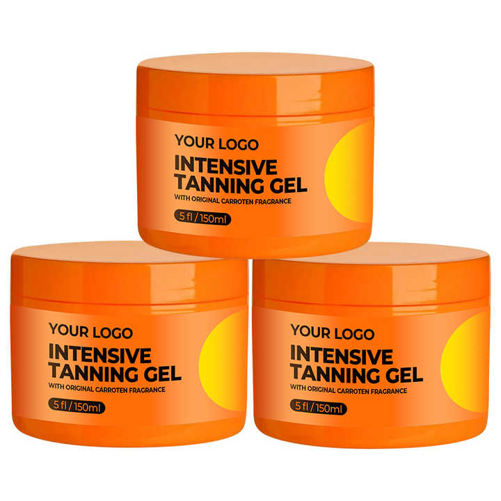 Wholesale Tanning Lotion Gel Natural Dark Suntan Intensive Tanning Sunbed Cream Organic Indoor Self Tanning Gel