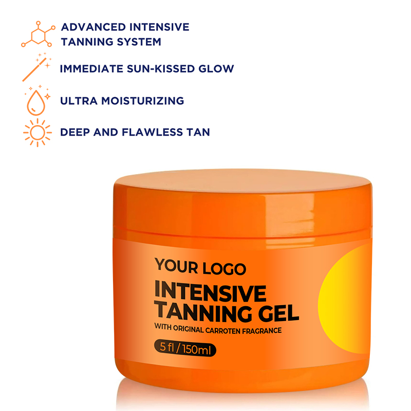 Wholesale Tanning Lotion Gel Natural Dark Suntan Intensive Tanning Sunbed Cream Organic Indoor Self Tanning Gel(pic1)