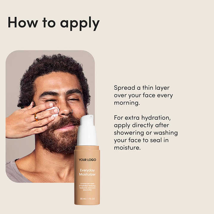 Everyday Moisturizer for Men - Lightweight, Hydrating Mens Face Moisturizer with Hyaluronic Acid and Shea Butter