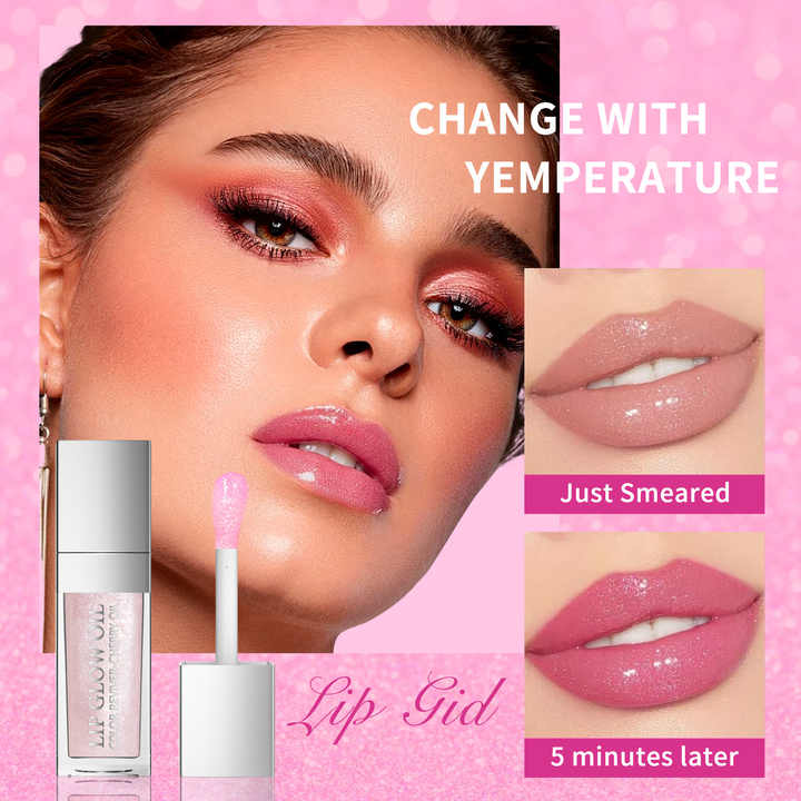 Wholesale OEM ODM Customized Tinted Lip Glow Oil Natural Lip Balm Water-Glossy Lipstick