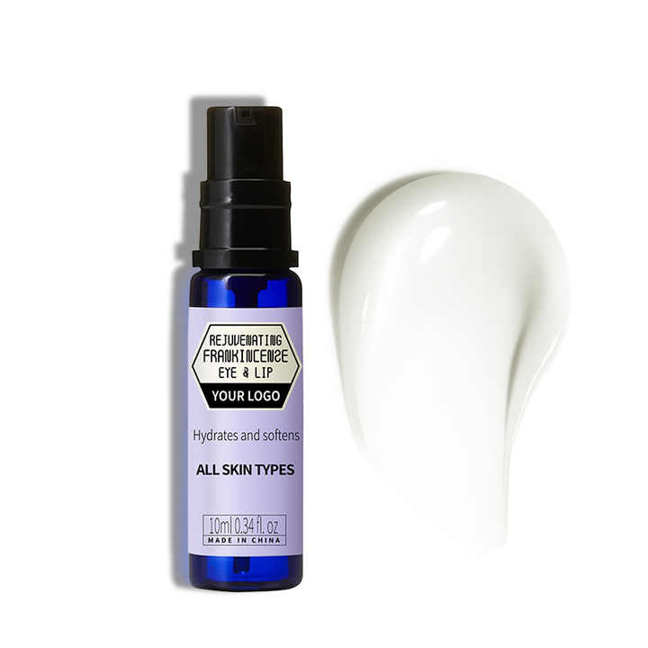 Wholesale Remedies Rejuvenate Frankincense Eye and Lip Serum for Hydrate Soften Smooth Oil Plumper