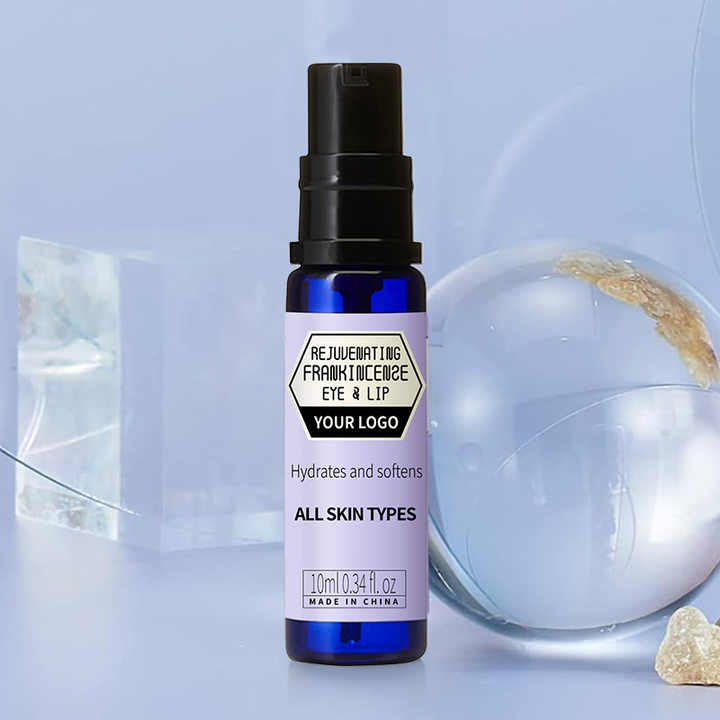 Wholesale Remedies Rejuvenate Frankincense Eye and Lip Serum for Hydrate Soften Smooth Oil Plumper