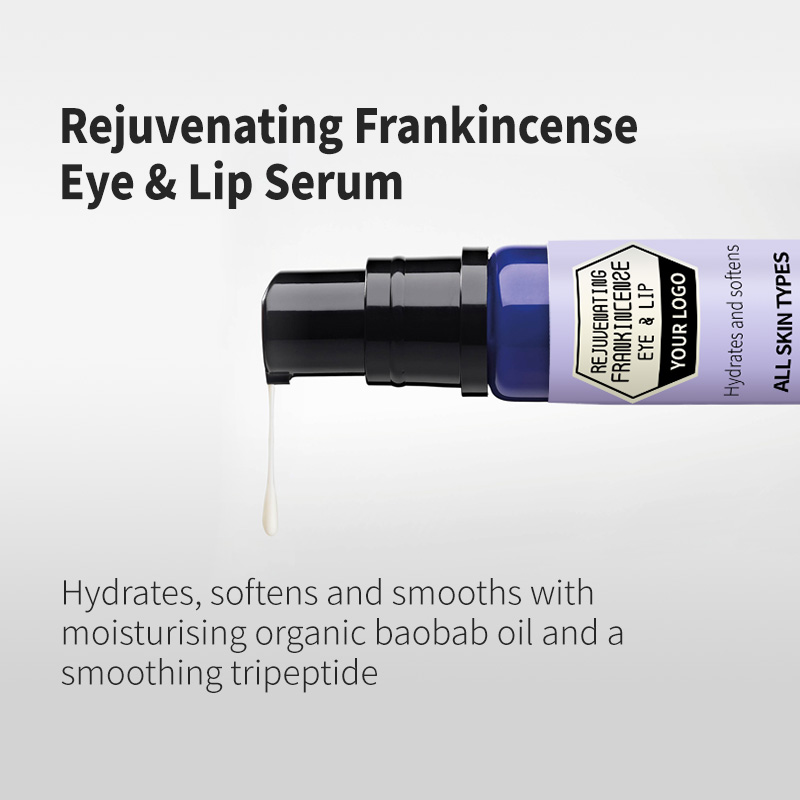 Wholesale Remedies Rejuvenate Frankincense Eye and Lip Serum for Hydrate Soften Smooth Oil Plumper(pic3)