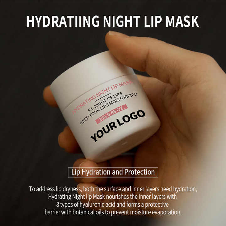 Wholesale Hydrating Night Lip Mask Cream Moisturizing Treatment to Restore Soothe Dry Chapped Lip