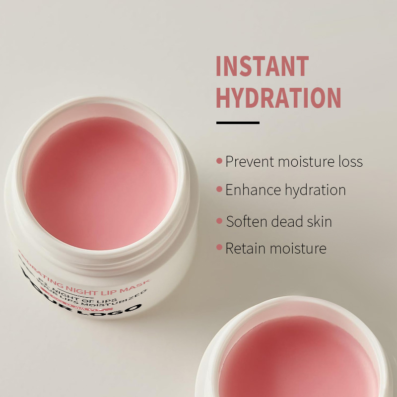 Wholesale Hydrating Night Lip Mask Cream Moisturizing Treatment to Restore Soothe Dry Chapped Lip(pic3)