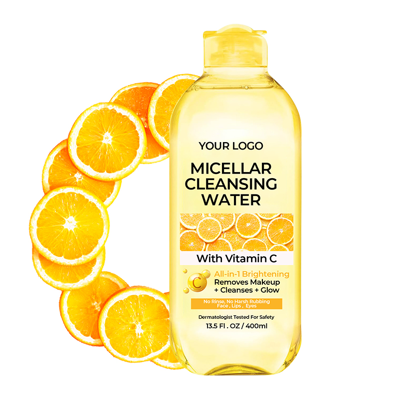 DAAO Private Label Makeup Remover Face Washing Water Deep Cleaning Vitamin C Makeup Remover Water(pic2)