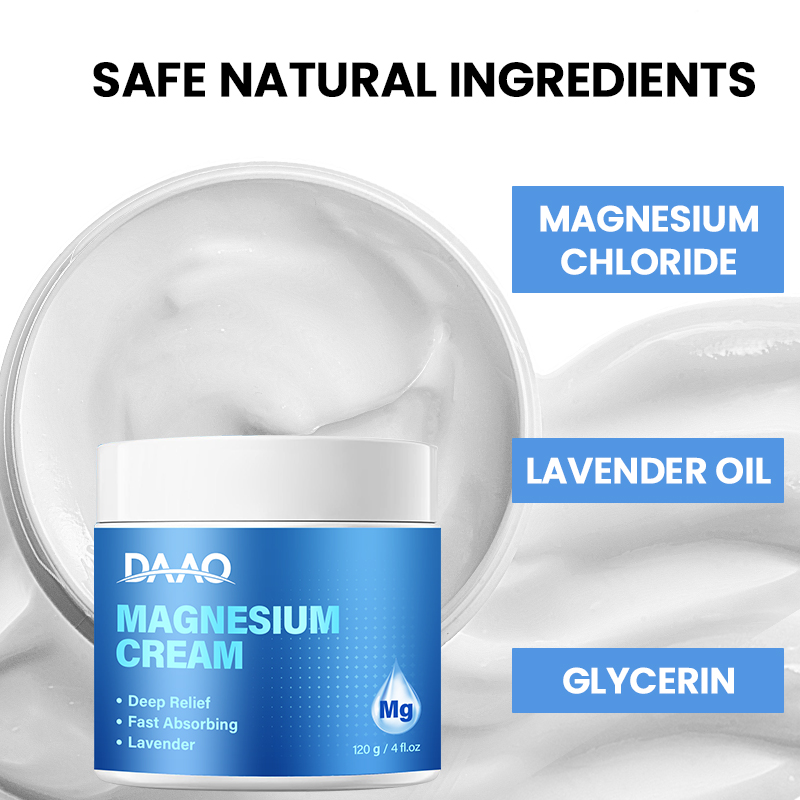 Magnesium Cream Body Lotion, Relieve Muscle Pain, Calming Magnesium Body Butter for All Skin Types(pic3)