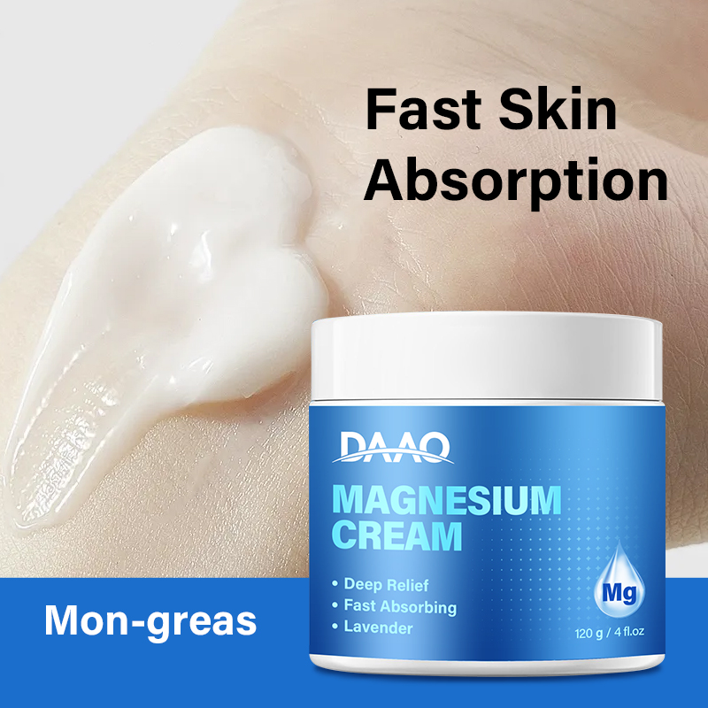 Magnesium Cream Body Lotion, Relieve Muscle Pain, Calming Magnesium Body Butter for All Skin Types(pic4)