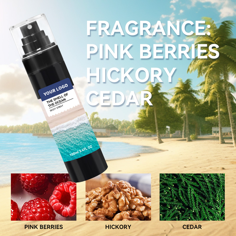 Body Refreshing Spray, Perfume Spray, 3-piece Pack, Men's Deodorant Body Spray Set