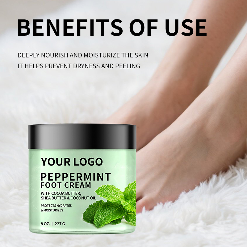 Wholesale Peppermint Foot Cream, Warming Cream , Softens & Moisturizes Skin