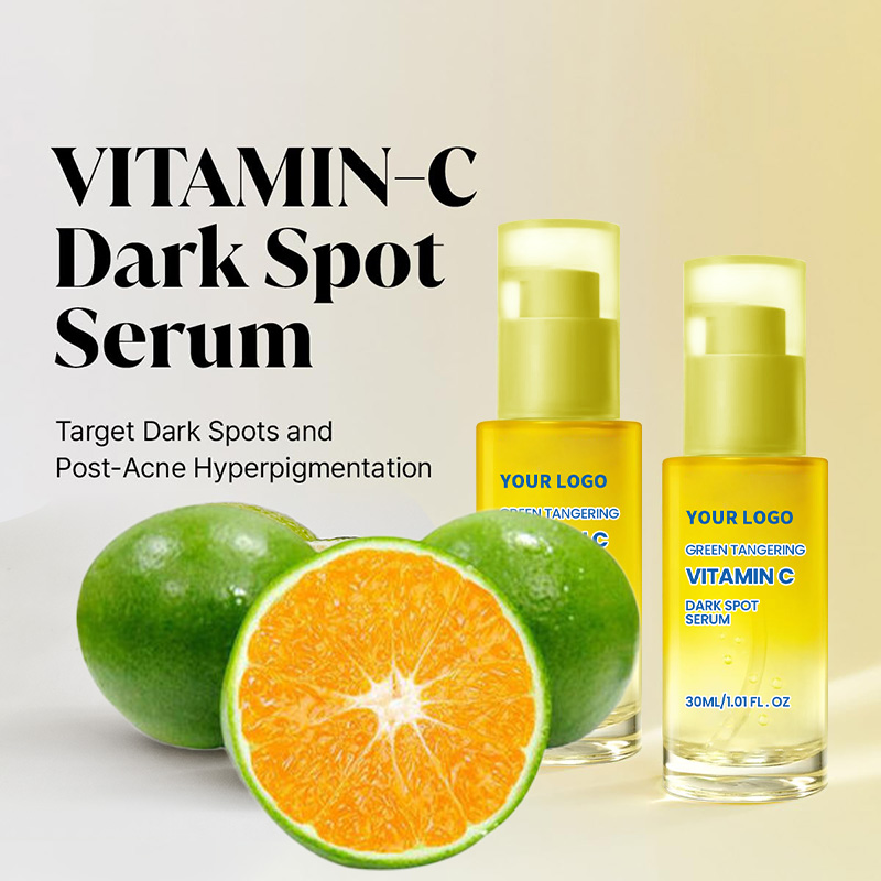 Wholesale Green Tangerine Vitamin C Serum for Dark Spot Care Age Repair Brightening Reduce Wrinkle