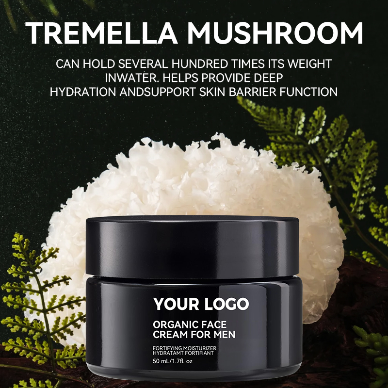 Men'S Organic Face Cream Moisturizer With Sqaulane for Dry, Sensitive & Normal Skin Facial Skincare