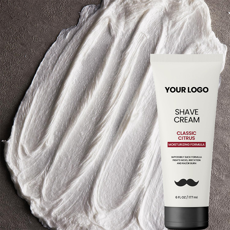 Wholesale Natural Organic Barber Grade Shave Cleansing Men's Hydrating Smoothing Beard Shaving Gel Shaving Cream for Men