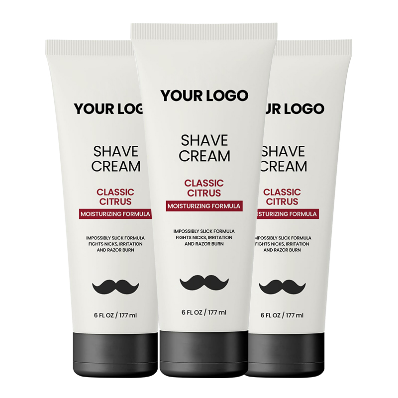 Wholesale Natural Organic Barber Grade Shave Cleansing Mens Hydrating Smoothing Beard Shaving Gel Shaving Cream for Men(pic5)