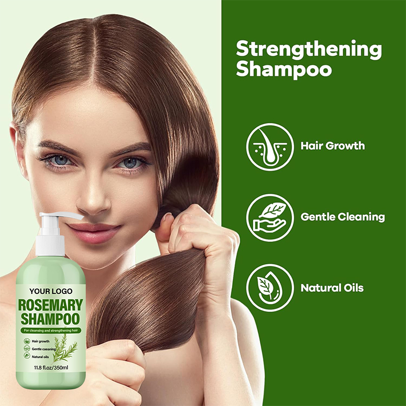 Hot Selling Hair Wash Daily Use Shampoo Hair Care Mint Rosemary Shampoo for Ceansing Stengthening Hair