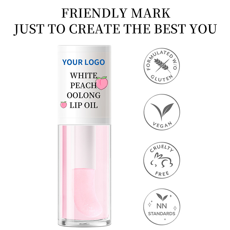 Wholesale Custom] Vegan Moisturizing Lip Oil OEM/ODM Service | Private Label | Long-Lasting Hydration