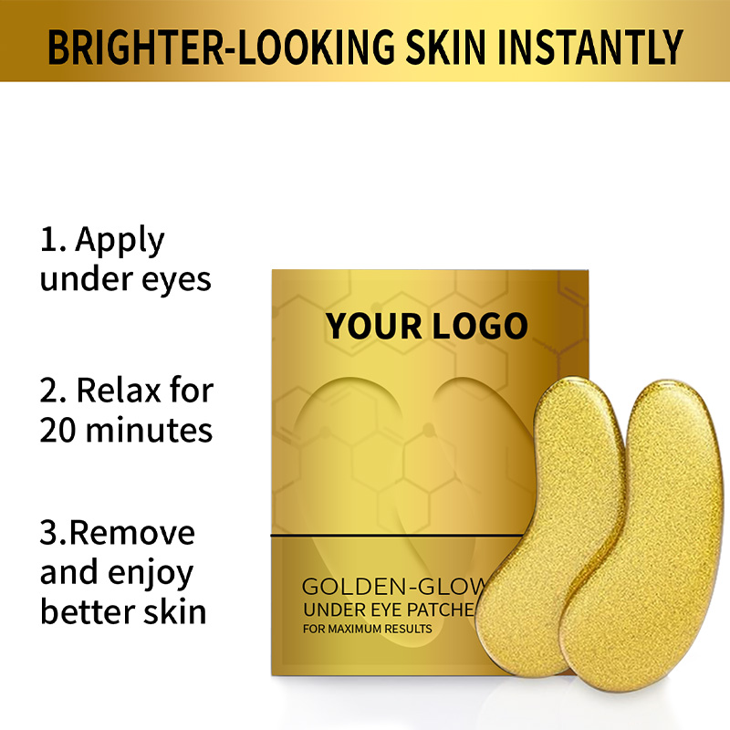 Private Label Eye Pad Rejuvenating Treatment for Dark Circles, Puffy Eyes, Refreshing, Revitalizing, Wrinkles