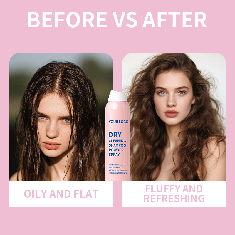 [Wholesale] Dry Shampoo Spray - Quick Oil Absorb & Volumizing for Women Long-Lasting Fragrance (OEM Accepted)