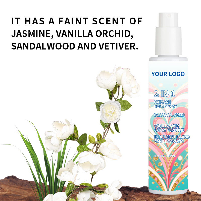 Wholesale Vanilla Hair & Body Mist for Women - Alcohol-Free, Vegan, Paraben-Free | 6oz (170g) Mood-Boosting Fragrance