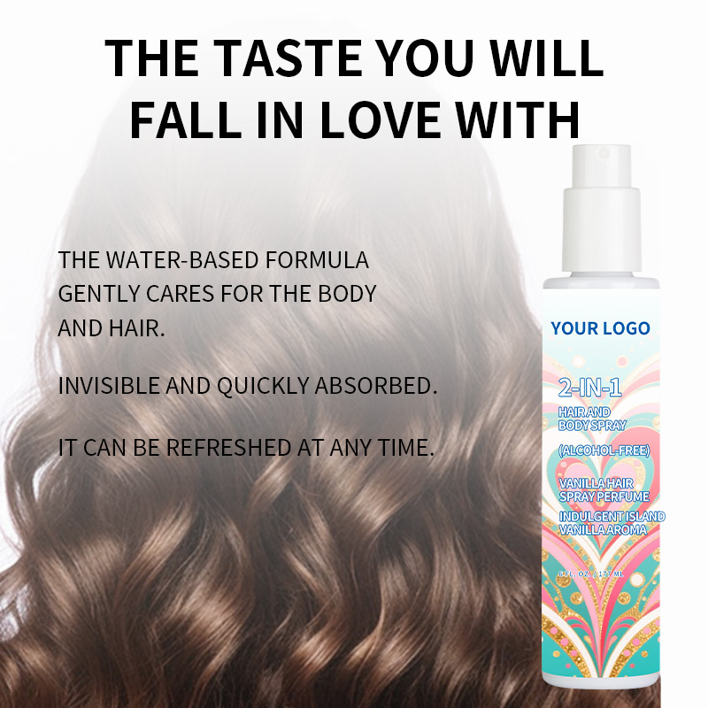 Wholesale Vanilla Hair & Body Mist for Women - Alcohol-Free, Vegan, Paraben-Free | 6oz (170g) Mood-Boosting Fragrance