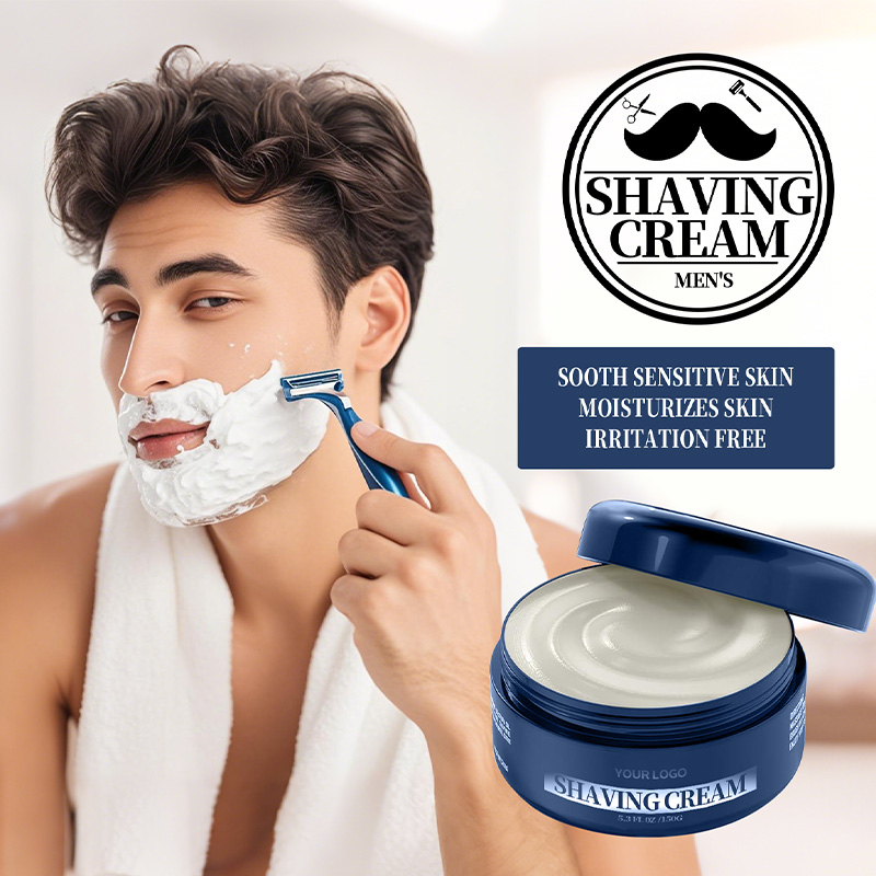 Sandalwood Scent- Soft, Smooth & Silky Shaving Soap- Rich Lather for the Smoothest Shave - 5.3 oz Luxury Shaving Cream for Men