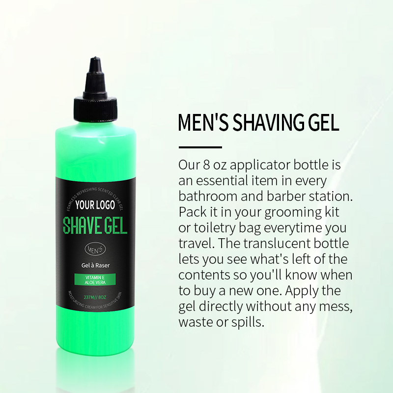 Wholesale Best Selling Shaving Cream Hair Removal Gel, Sensitive Skin Moisturizer 8oz, Shave Gel for Men