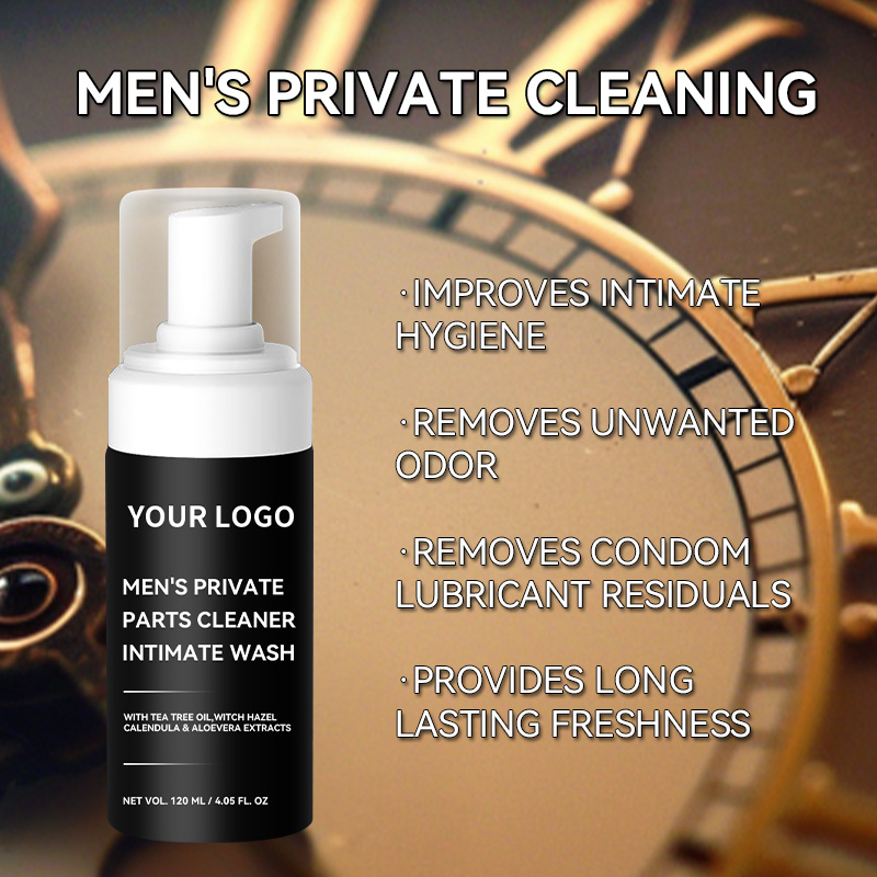 Men's Intimate Wash With Tea Tree Oil Aloe for Ph Balance Prevent Itching Irritation Sensitive Wash