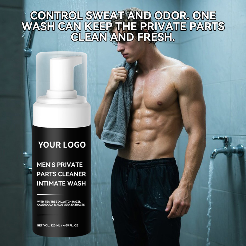 Men's Intimate Wash With Tea Tree Oil Aloe for Ph Balance Prevent Itching Irritation Sensitive Wash