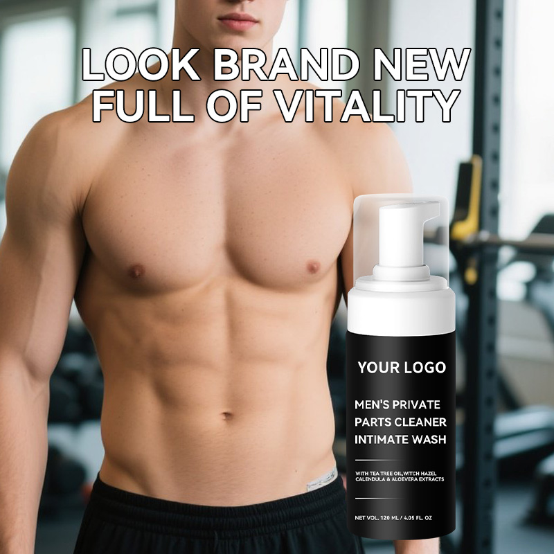 Men's Intimate Wash With Tea Tree Oil Aloe for Ph Balance Prevent Itching Irritation Sensitive Wash