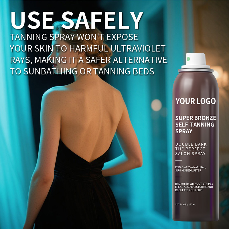 Professional Wholesale Sunless Tanning Spray - Instant Darkening & Natural Looking - 150ml/Bottle (OEM Accepted)