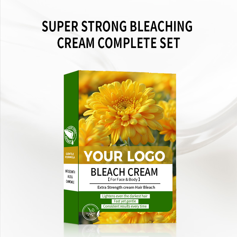 Wholesale Extra Strength Creme Bleach Complete Kit Fading Hair Organic Cream Bleach for Body Hair