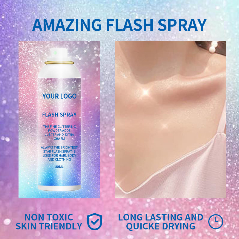 Wholesale Glitter Hair Spray Shimmer Powder for Parties Cosplay & Festival Safe & Non-Toxic (10 Colors)
