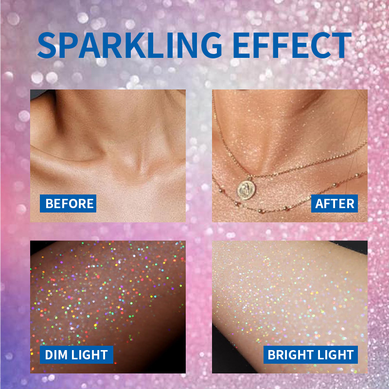 Wholesale Glitter Hair Spray Shimmer Powder for Parties Cosplay & Festival Safe & Non-Toxic (10 Colors)
