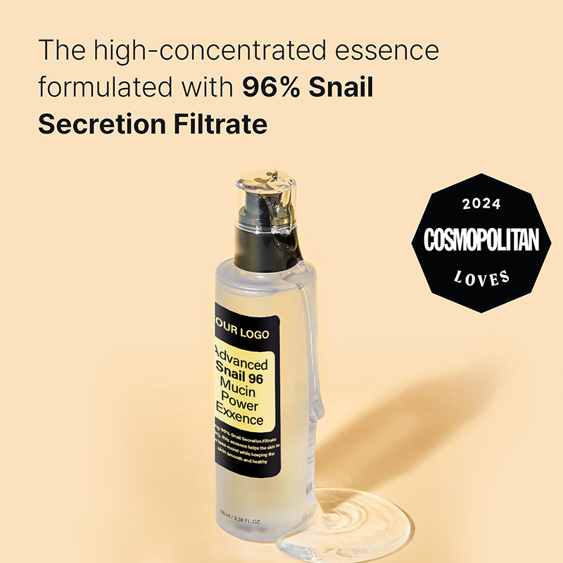 Private Label Korean Beauty Snail Mucin 96% Power Face Serum Mucin Serumessence Facial Whitening Repair Snail Serum(pic2)