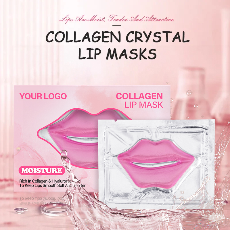Wholesale Sexy Mouth Care Moisturizing Nourishing Lip Mask With Hyaluronic Acid Crystal Collagen(pic4)