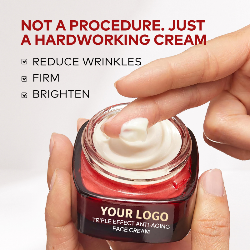 3 Power Age Repair Moisturizer for Reduce Wrinkles and Fine Lines Firming Brighten Skin Even Tone