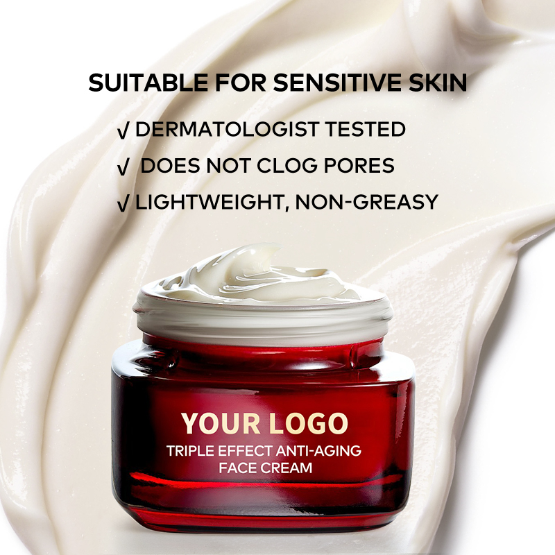 3 Power Age Repair Moisturizer for Reduce Wrinkles and Fine Lines Firming Brighten Skin Even Tone
