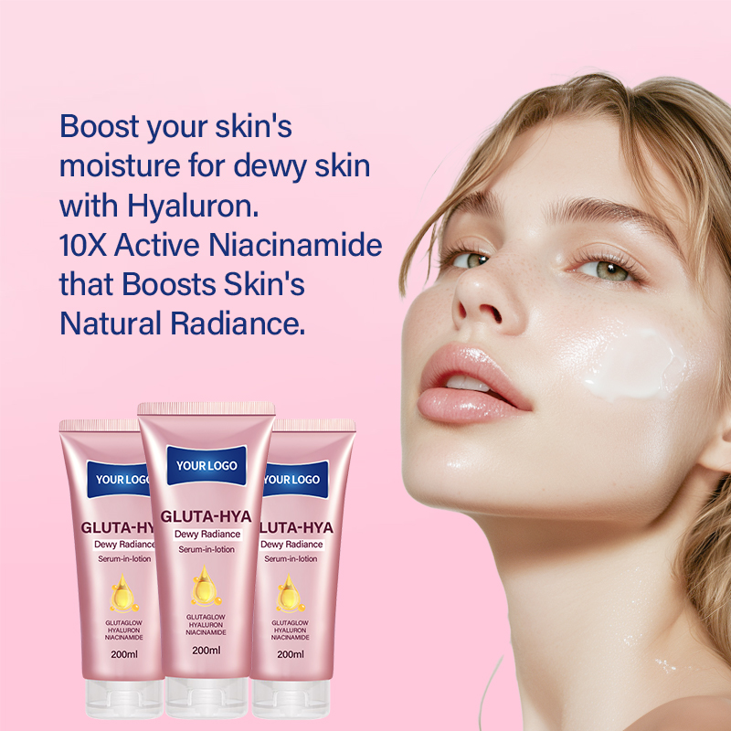 Bright Cream for Face - Facial Moisturizer with Niacinamide Cream and Hyaluronic Acid Day and Night Face Lotion