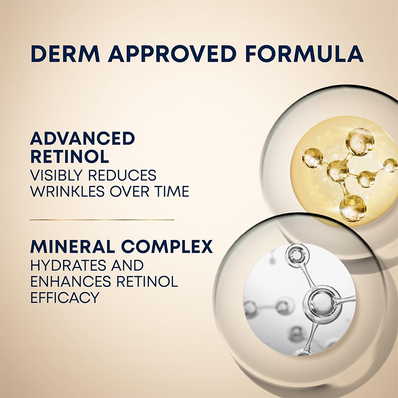 Customized Retinol Hyaluronic Acid Deep Anti-Wrinkle Serum for Fine Lines Dark Spots Acne Scars