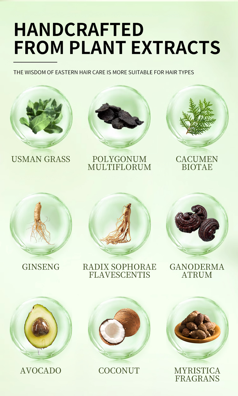 Wholesales Greenlem Usman Grass Soap Hair Care Soap with Platycladus Leaf & Amino Acid Hair Strengthening Usman Grass Soap(pic4)
