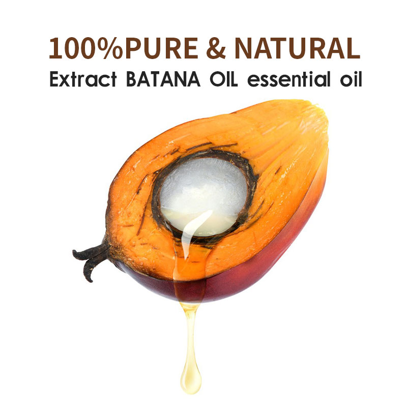 100% Pure Organic Batana Hair Oil Herbal Elixir for Dry Damaged Hair Nourishing Moisturizing Smoothing Treatment for Healthy
