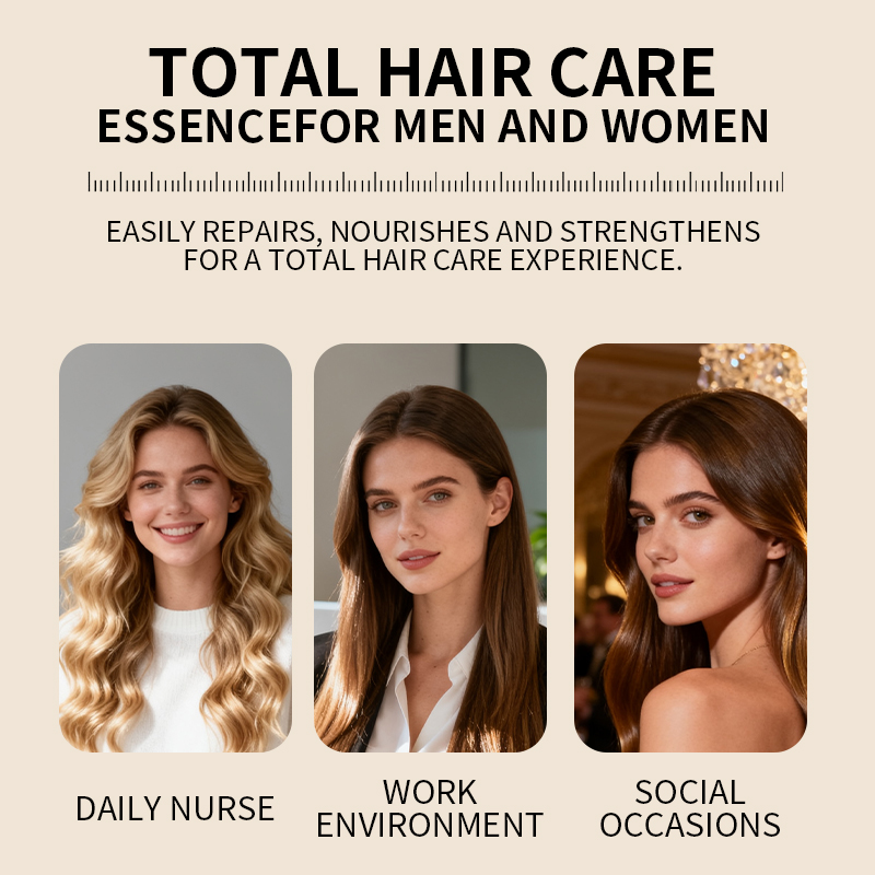 Organic Peptide Hair Serum 60ml Vegan Daily Use for Damaged Hair Growth Thickness Nature Fragrance with Argan Oil Anti Hair Loss